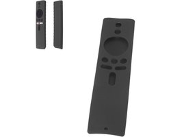 Beschermende Hoes voor Afstandsbediening - Antislip Silicone Case Geschikt voor Mi Box S - Mi TV Stick en Mi Box S 4K (Grijs)