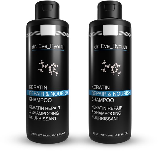 Dr. Eve_Ryouth Keratine herstellende en voedende shampooset | 1+1 600