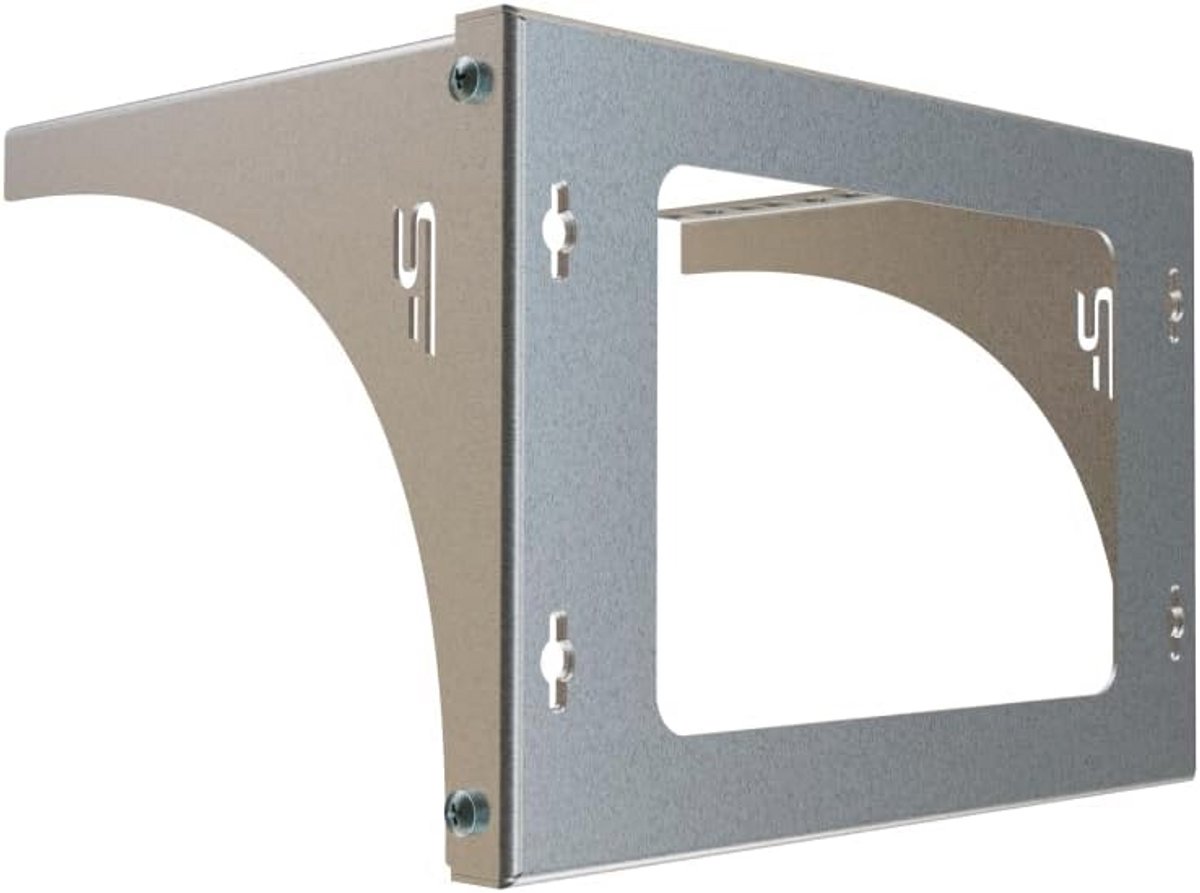 Wandmontage Netwerk Rack 25,4 cm 4U - Stevig Stalen Kastenrek voor Servers en Apparatuur