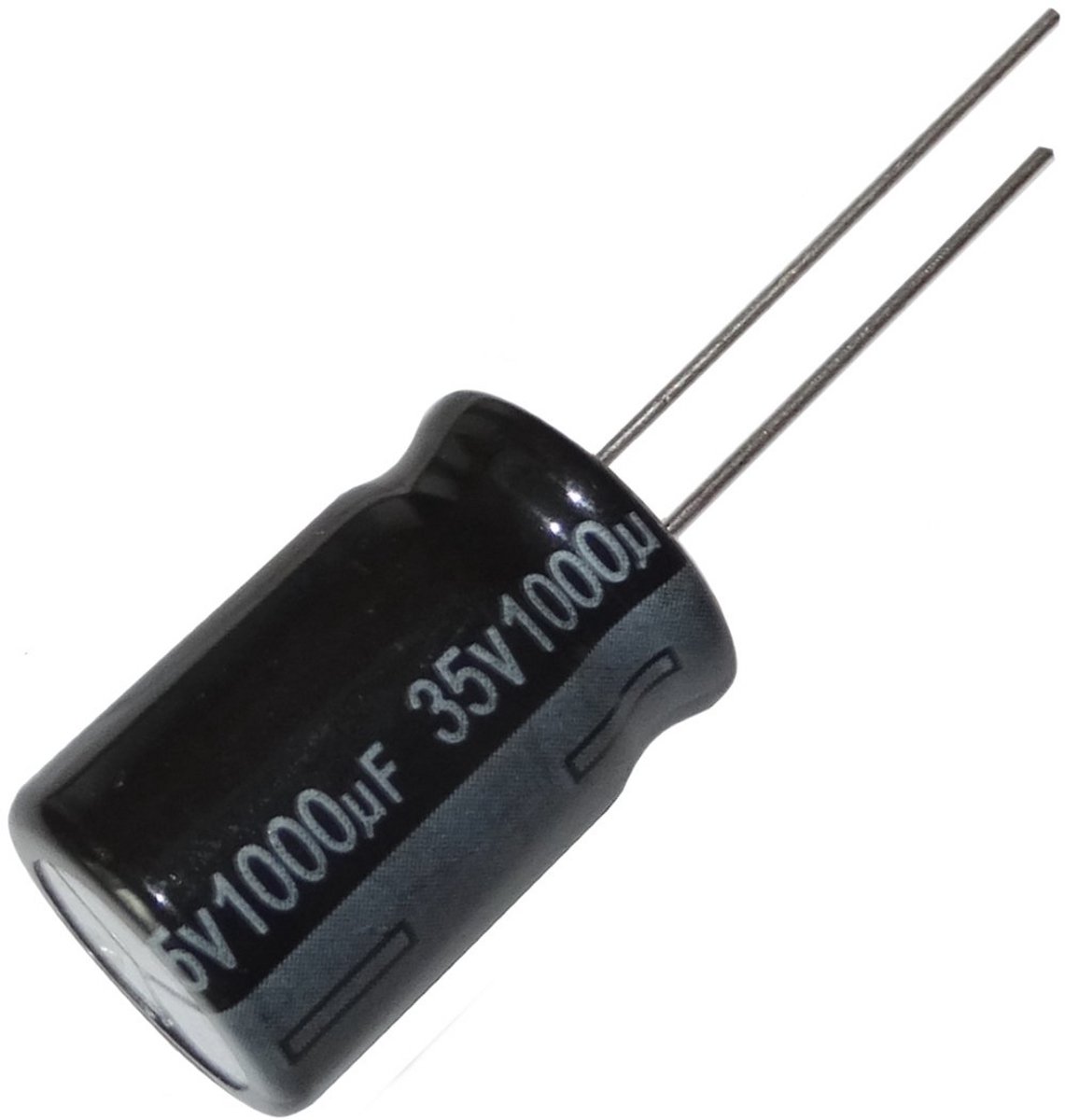 10x Chemische Elektrolytische Condensator 1000μF 35V voor THT Montage