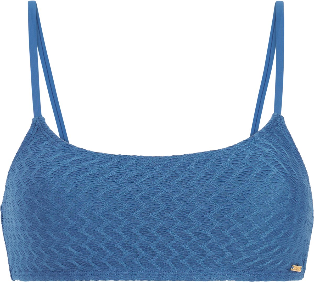 Protest MIXElifi Bralette bikini top Dames Clipsluiting Uitneembare vulling Normale pasvorm Blauw