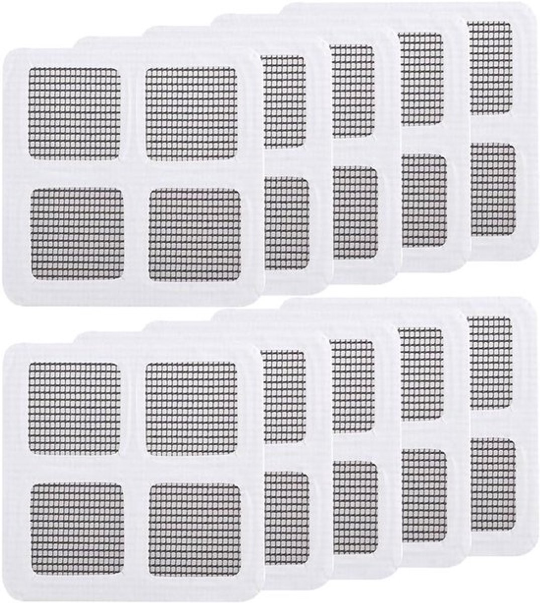 Wegwerp haarzeef, douchevloerdrain stickers, voorkom verstopping afvoer, badkameraccessoires
