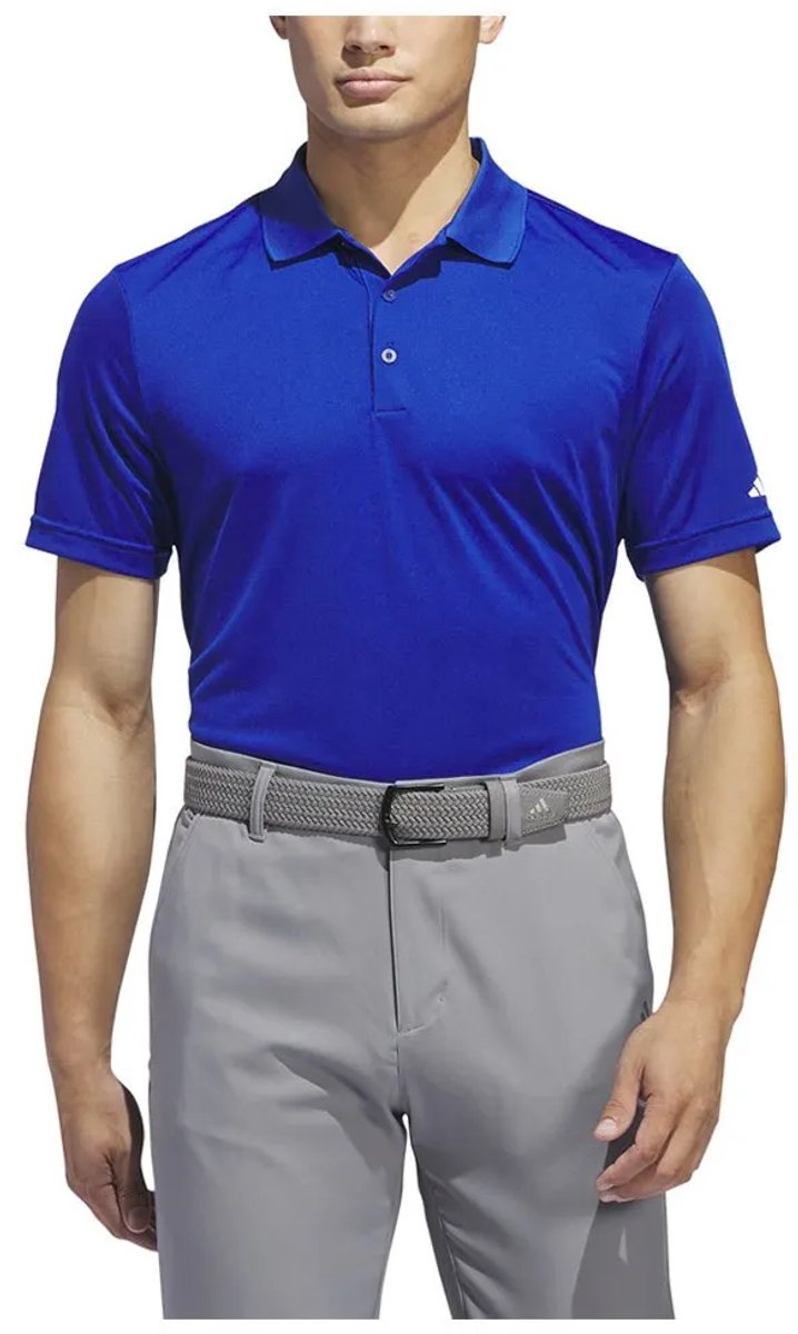 Adidas Performance Korte Mouw Poloshirt L Man Collegiate Royal