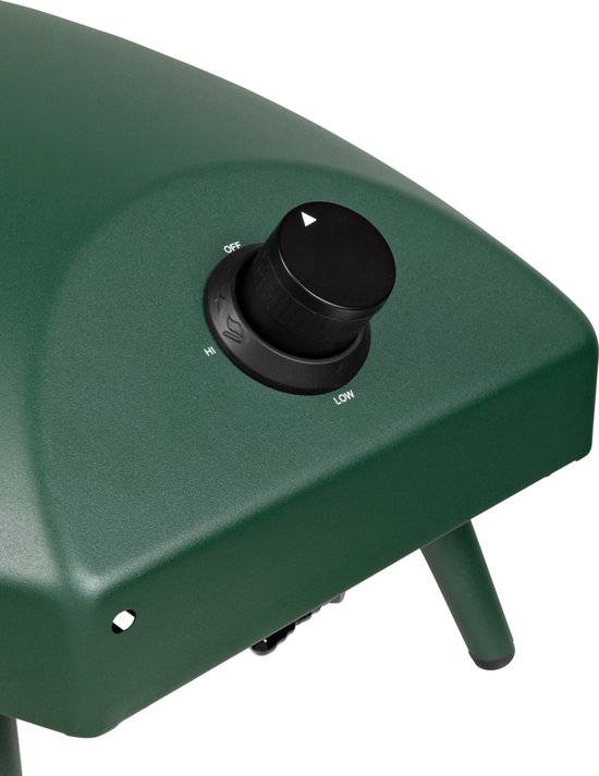 Grill Guru Pizza Oven Gas - Groen - tot 450 graden - inklapbare pootjes voor opberg gemak van Merkloos — afbeelding 3