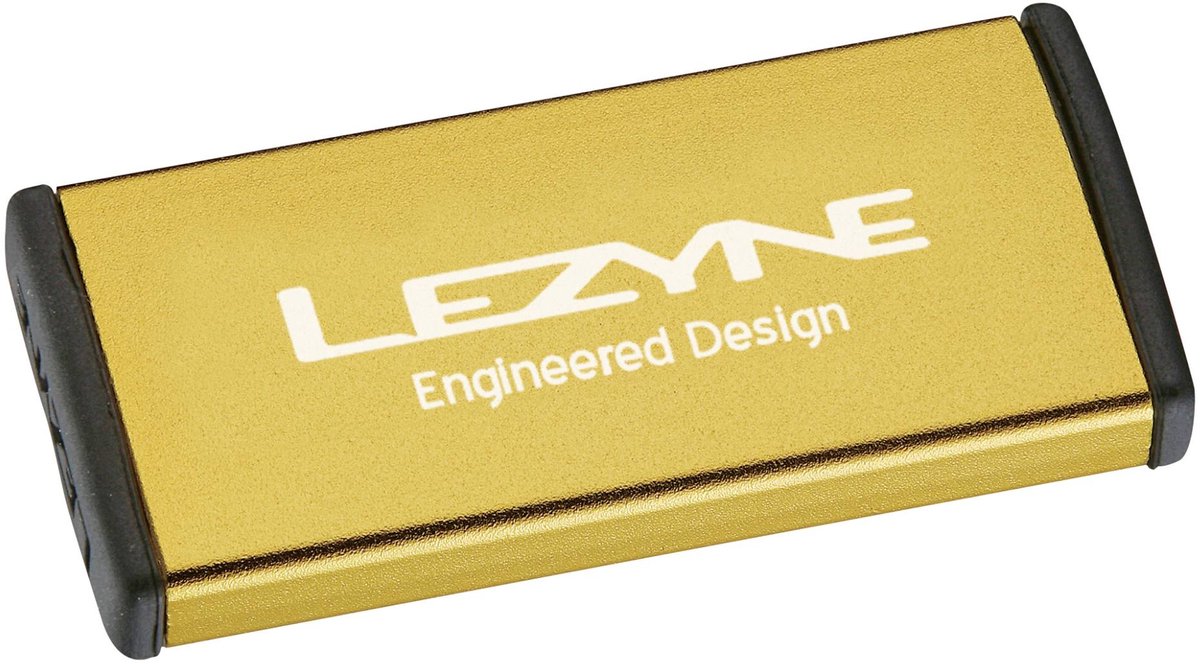 LEZYNE METAL KIT Bandenreparatie Kit GOLD/BLACK