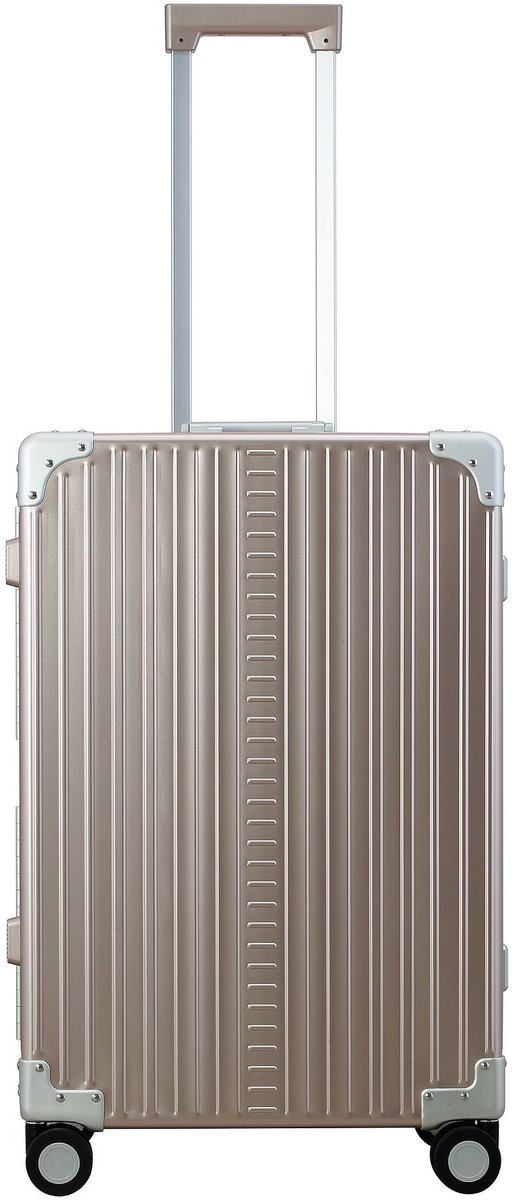 Aleon Fortis 4 wielen Trolley 67 cm - Harde bagage - TSA slot - rosegold