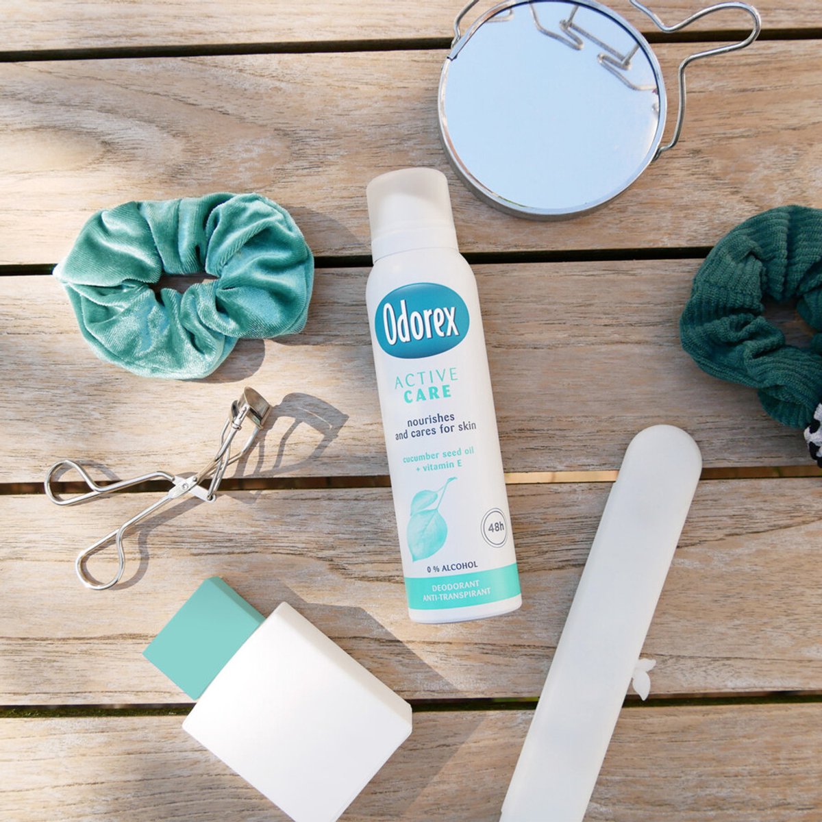 Bol.com Odorex Deodorant Spray Active Care - 3 x 150 ml - Voordeelverpakking aanbieding