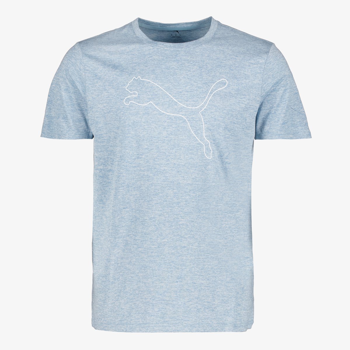 Puma M Tad Essentials heren sport T-shirt lichtblauw