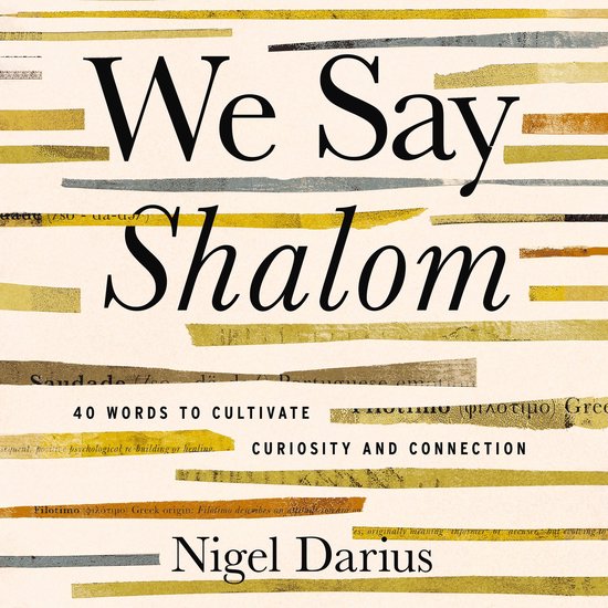 We Say Shalom - cover