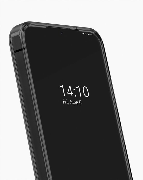 Coque iDeal of Sweden adaptée à la coque Samsung Galaxy S25 Plus - Coque transparente iDeal of Sweden - noir