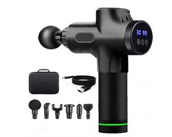 Tresaro Diepe Spiermassage Pistool - Elektrische Percussie Massager Voor Lichaam, Nek, Rug, Benen, Fitness Tool