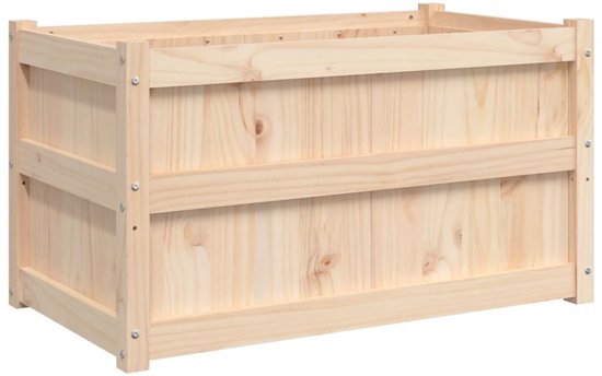 Plantenbak | Bloembak | Bloempot 90x50x50 cm massief grenenhout