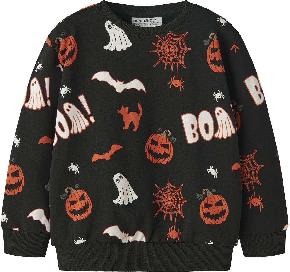 NAME IT - NMNOVAR NREG SWEAT BOX BRU - Unisex - Sweaters