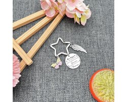 Sleutelhanger voor mannen en vrouwen als bedankje cadeau voor vrienden, familie, collega's