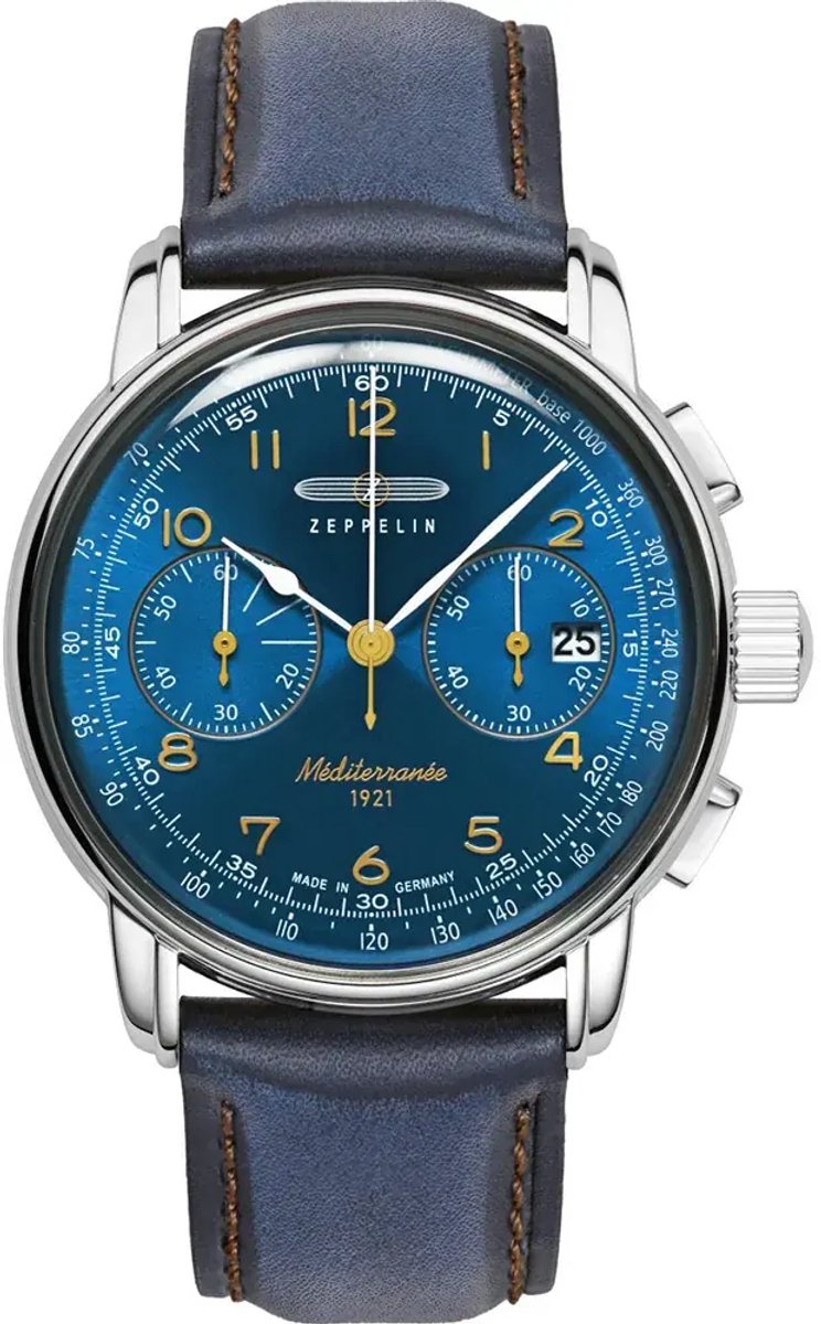 Zeppelin 9670-3 Méditerranée chronograaf heren horloge