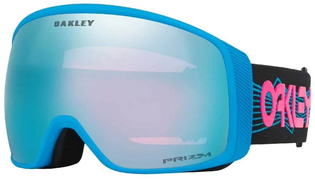 Oakley Goggles Flight Tracker L Skibril Blauw Prizm Snow Sapphire Iridium/CAT3 Man,Vrouw