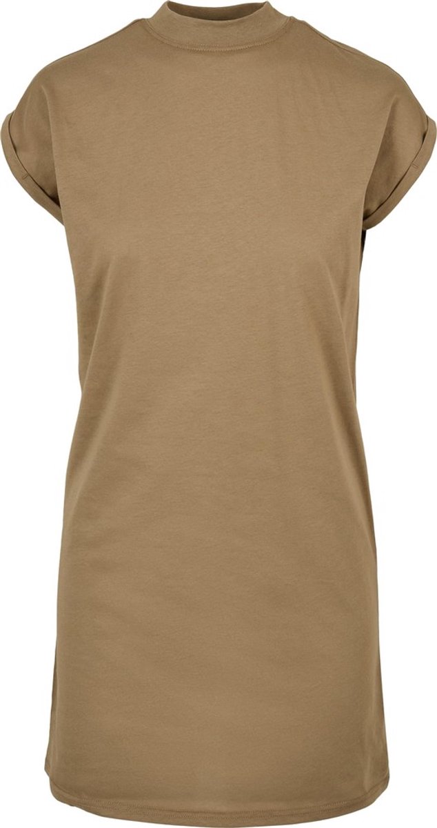 Urban Classics Turtle Extended Shoulder Korte jurk S Groen