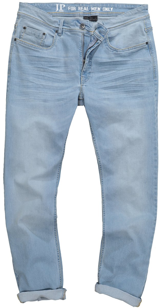 JP 1880 - Heren - Jeans FLEXNAMIC® Straight-Fit - Licht blauw denim - Maat 27