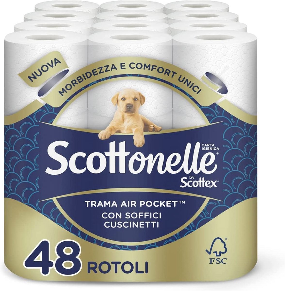 Maxi Toiletpapier - 48 Rollen - Huidvriendelijk