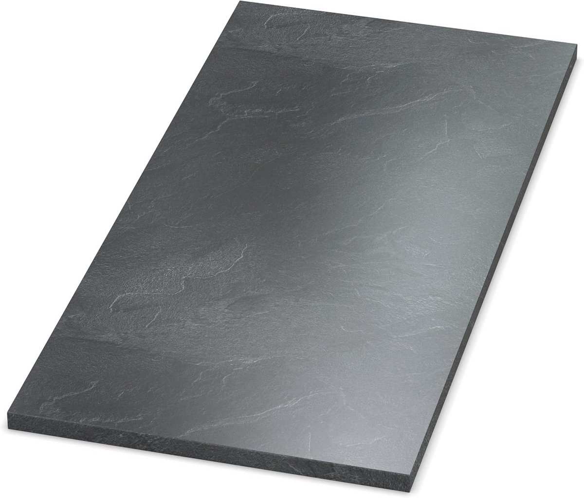 Tafelblad 28 mm leisteen 90 x 50 cm met ABS-rand - Duurzaam en waterafstotend