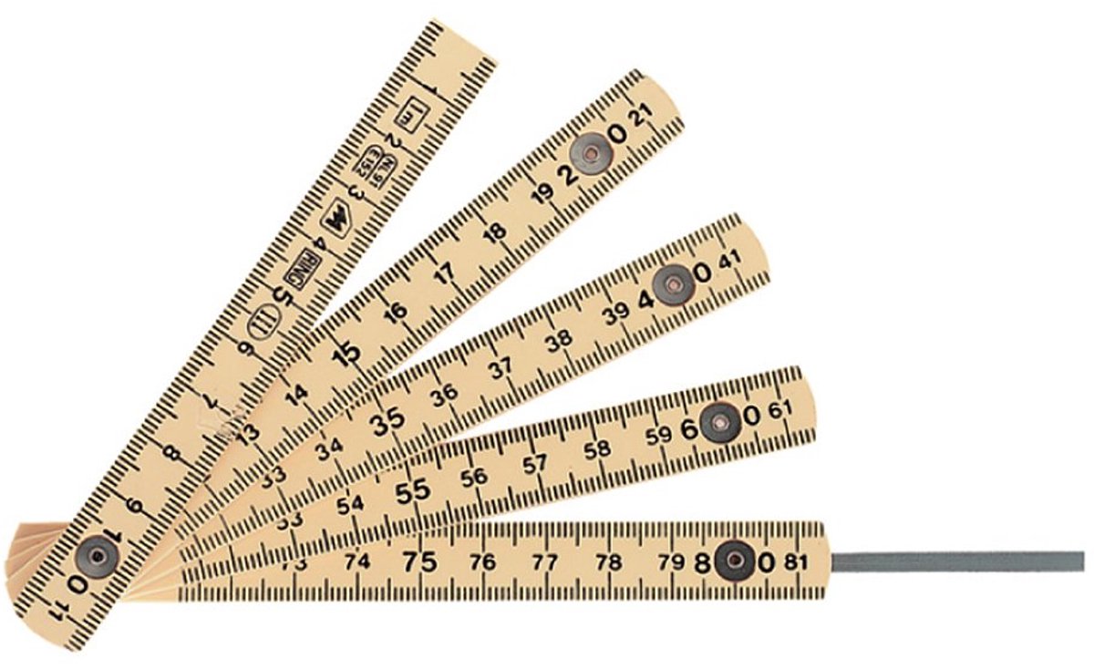 IMPERATORIS® Meetlint - Flexibel - Omtrekmeter - Lichaam - Naaiwerk - DIY Centimeter Meetlint - 1 Stuks - beige