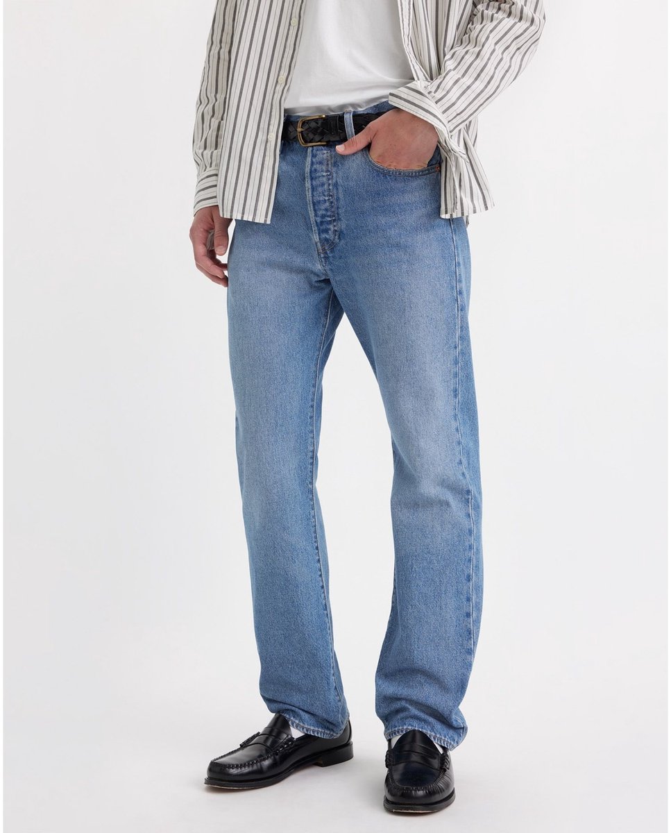 Levi’s 501 Broek Regular Fit Mid W 32 L 30 Heren Jeans Blauw