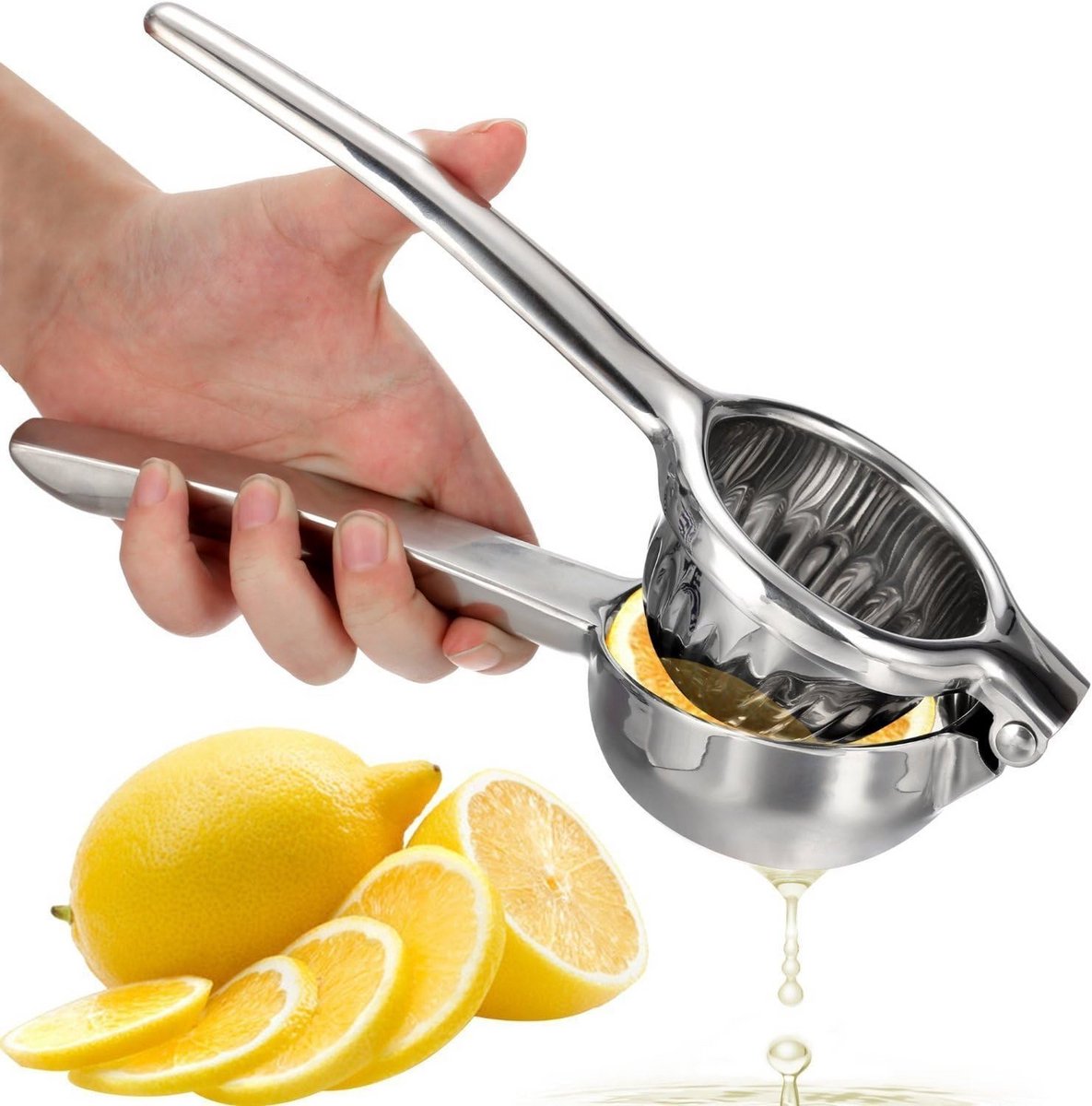 Premium Citruspers voor Citrushapjes - Vaatwasserbestendig Roestvrij Staal