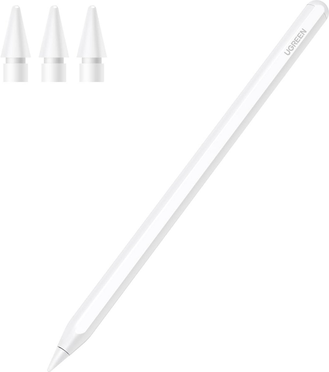 Stylus voor iPad met magnetische draadloze oplading en drukgevoeligheid
