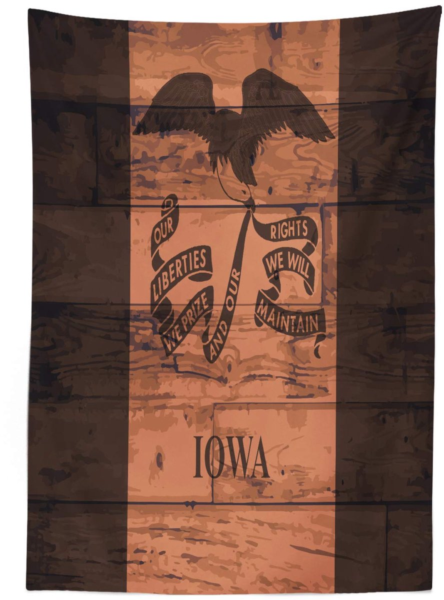 ABAKUHAUS Iowa State tafelkleed – 140x240 cm – satijn, wasbaar