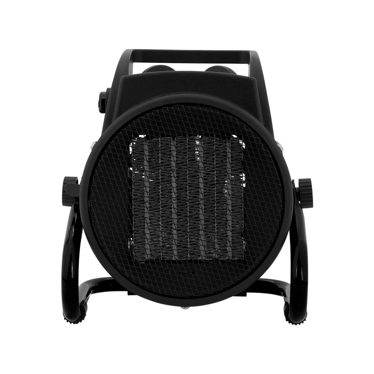 Tiqvi - Industriele Elektrische Ventilatorkachel - Heater Zwart - 2000W - Elektrische Verwarming