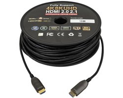 DAP HDMI 2.1 AOC 8K glasvezelkabel 15m