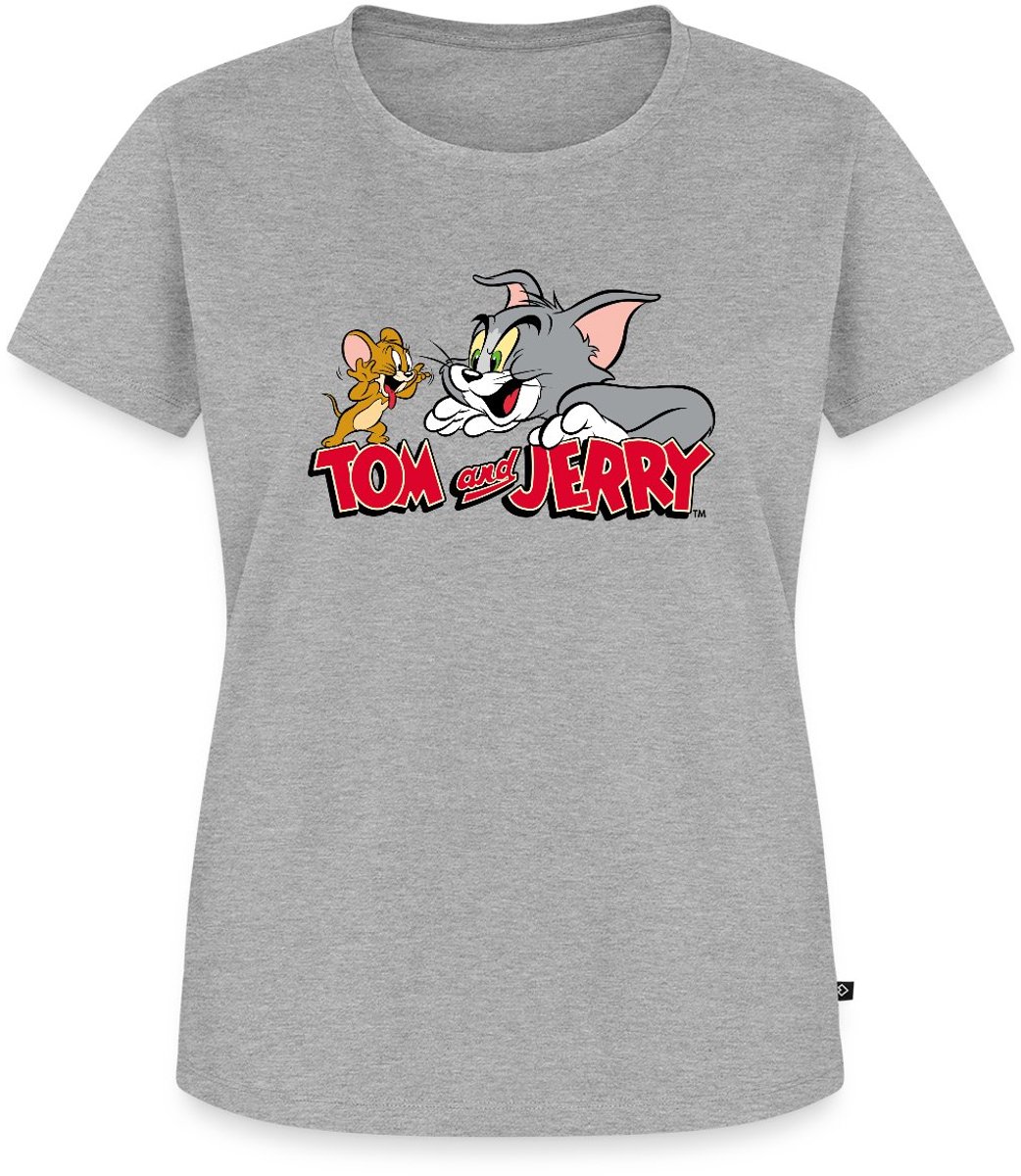 Tom En Jerry Vang Me Maar Premium T Shirt Dames