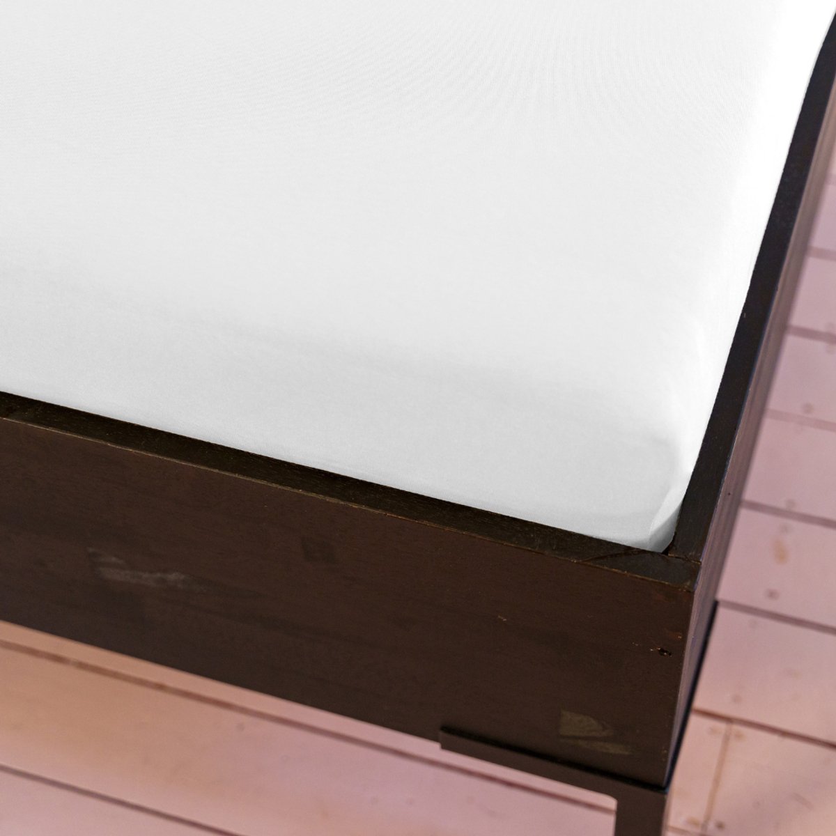 Kayori Saiko Splittopper Hoeslaken Premium Jersey - 180-200x200-220cm - Matrasdikte 12 cm - Biologisch Katoen - Grijs