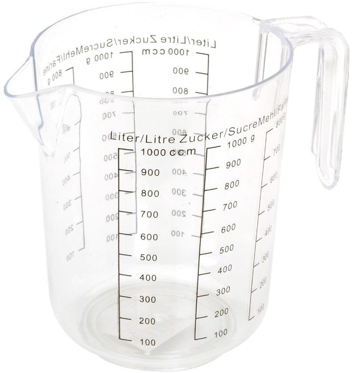 Transparante Maatbeker 1L