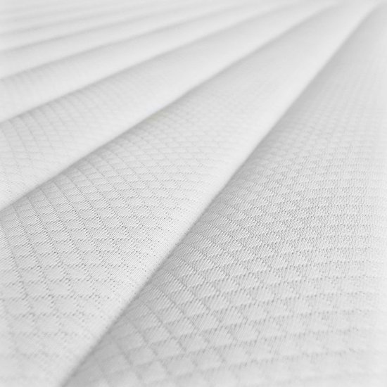 Matras 140 x 200 cm - Hoogte ca. 15 cm - Ergonomische matras - Koudschuimmatras met 7 zones - Matras 140 x 200 tweepersoons - Ademende matrassen - Matras Stevig