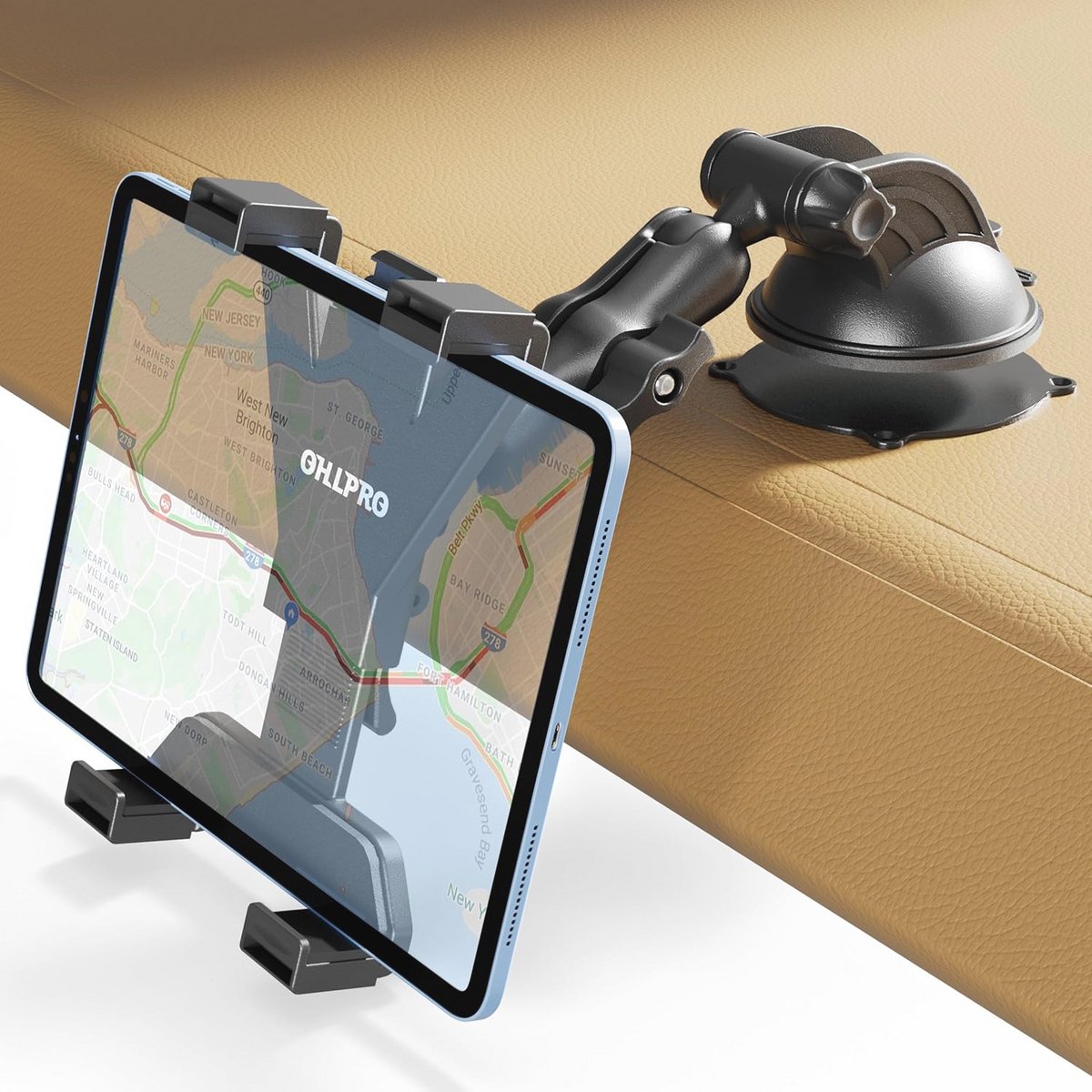 Tablethouder voor Auto - Stevige Bevestiging voor 7-11" Tablets en iPads