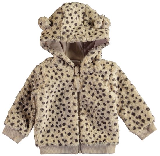 Babylook Teddy Vest - Maat 62/68 - Ecru