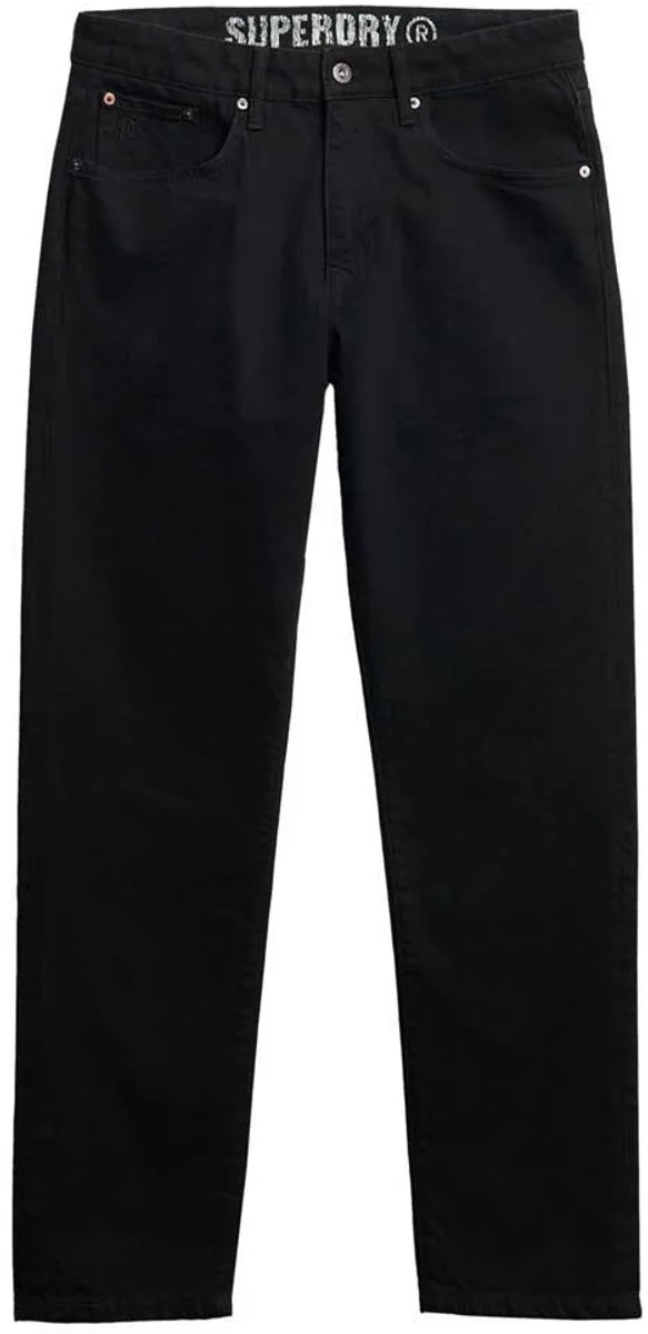 Superdry - Vintage slimfit jeans van biologisch katoen met rechte pijpen - Heren - Jeans