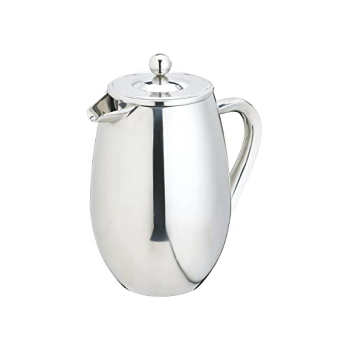 Dubbelwandige Geïsoleerde Cafetière 3 Cups Roestvrij Staal