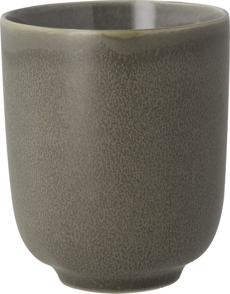 Villa Collection Shoku Mok zonder handvat Dia 8,5 x 9,8 cm 33 cl Warm Brown