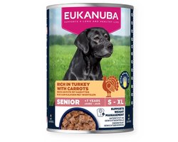 Eukanuba Life Care Dog Hondenvoer Nat Senior Turkey & Carrot - 400 gr