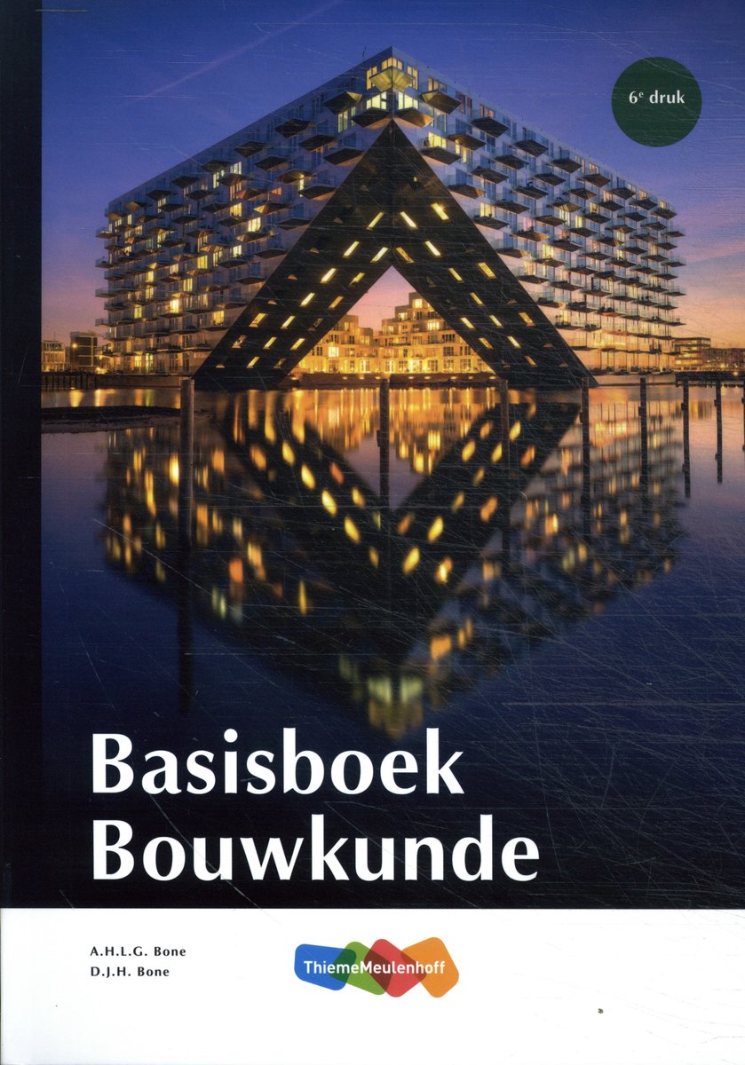 Omslag van Basisboek Bouwkunde