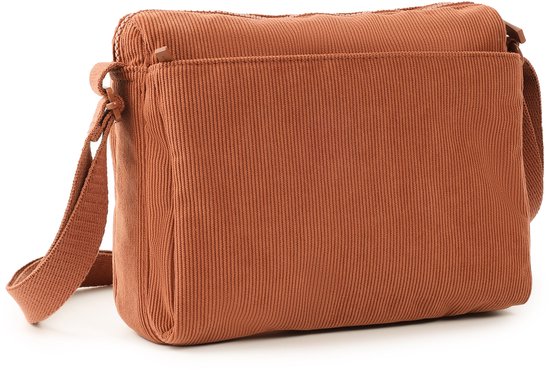 Hedgren Eye Sac bandoulière femme avec protection RFID – Petit – Velours Redwood Burl