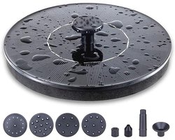 Zonne-energie Fonteinpomp met 6 Sproeikoppen voor Tuin en Vijver