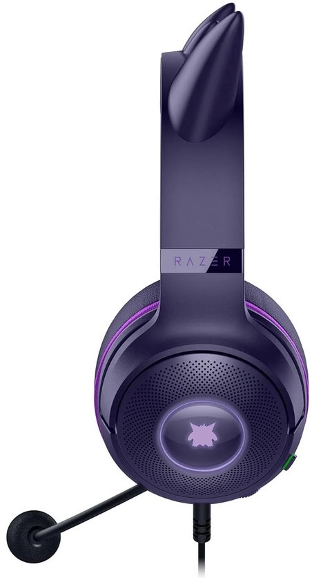 Razer Kraken Kitty V2 - Gaming Headset - Gengar - 7.1 Surround
