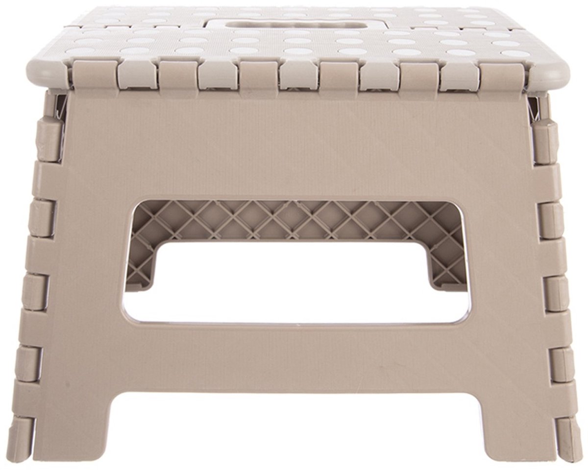 3-in-1 opstapkruk, 2 treden voor volwassenen en kinderen, antislip