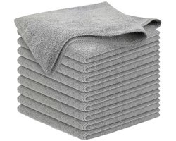 Fastdry Droogdoek - 10 stuks - Vaatdoeken - Microvezel - Multifunctioneel - Voor Badkamer, Keuken, Ramen & Auto - Herbruikbare - Microvezelstore - 30x30 cm