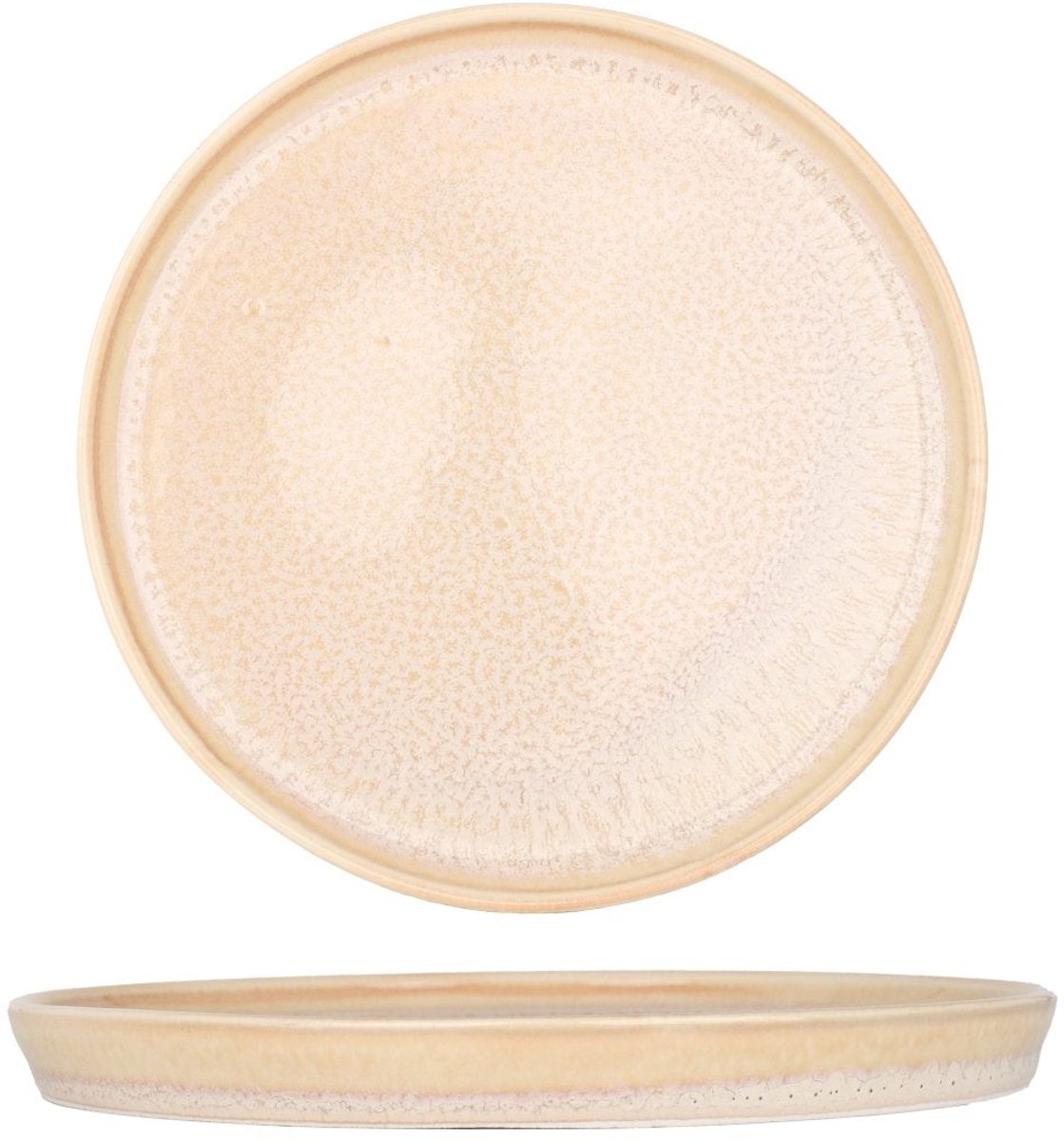 Rinart Dessertbord - Mira - Porselein - 24 cm - set van 6