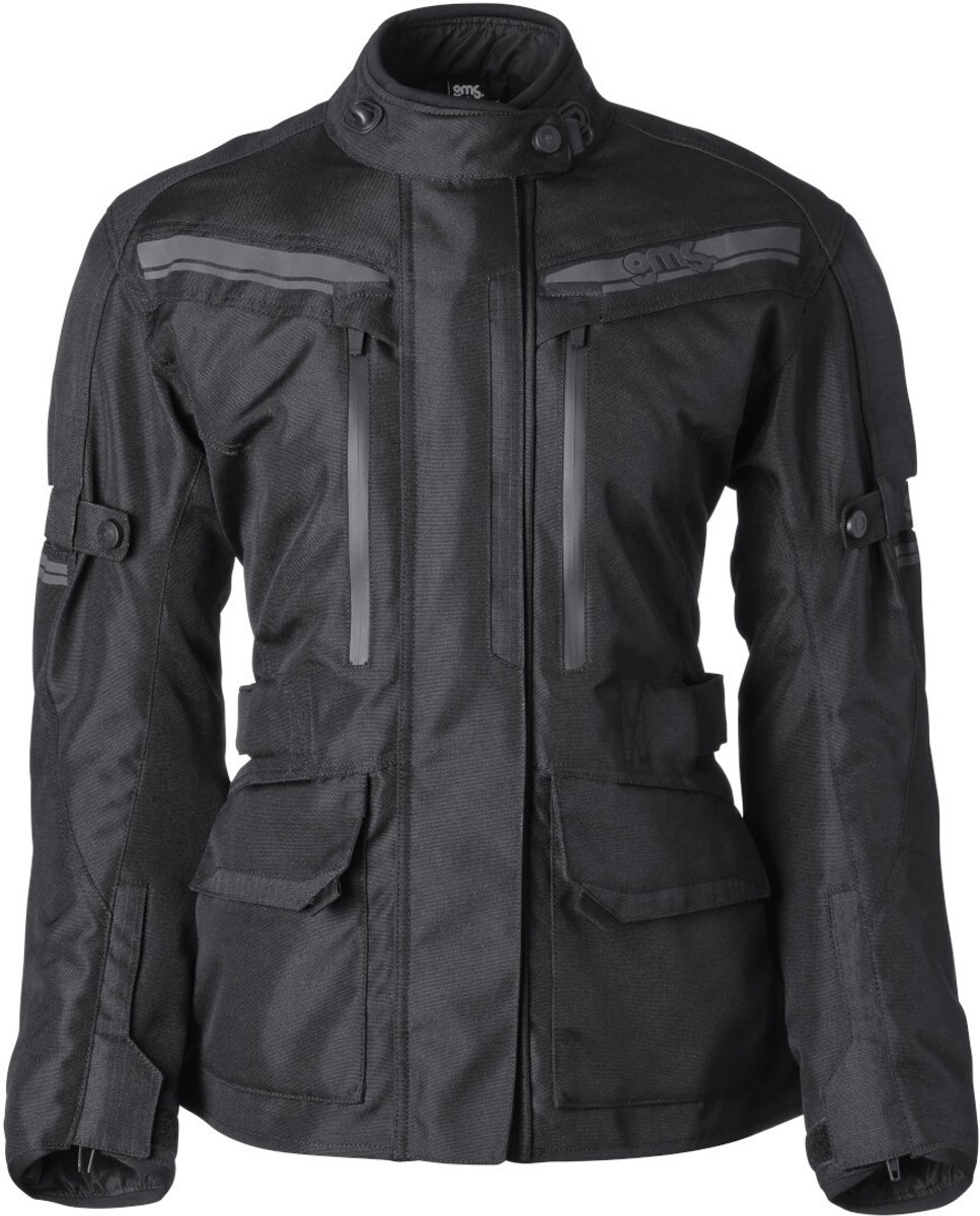 gms Gear Neo WP Heren Zwarte Waterdichte Textiele Motorjas - Maat M - Jas