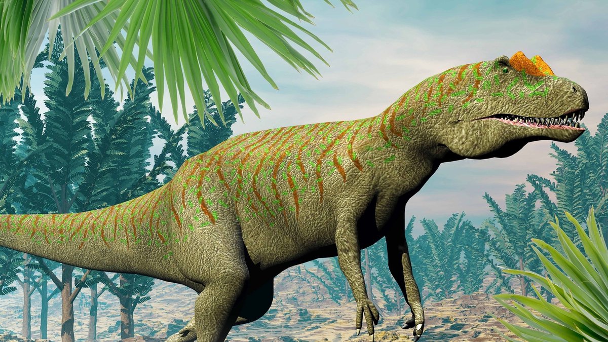 Good Morning Kinderstrandlaken "dinosaurussen" - Multi - (75x150 cm) - Microfiber